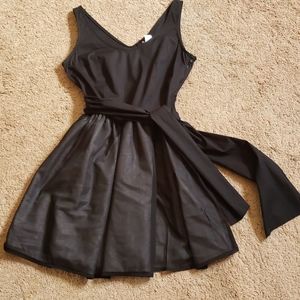 Morbid threads tie waist party dress szM